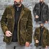 Herenblazer voor lente en herfst, casual mode, effen kleur, jasje, herentop