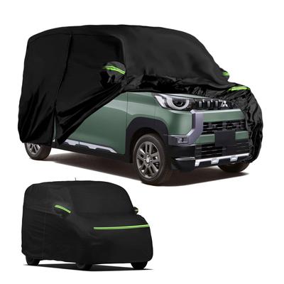 Syncnika Car Cover for Mitsubishi Delica Mini Fleece UV Rain and Snow with Elastic Windproof Suitable for All Seasons - Waterproof, Lined, Dustproof,