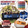 Graduation Banner Class of 2026 Congrats Grad Backdrop for Ceremony Party Decorations Photo Booth Background