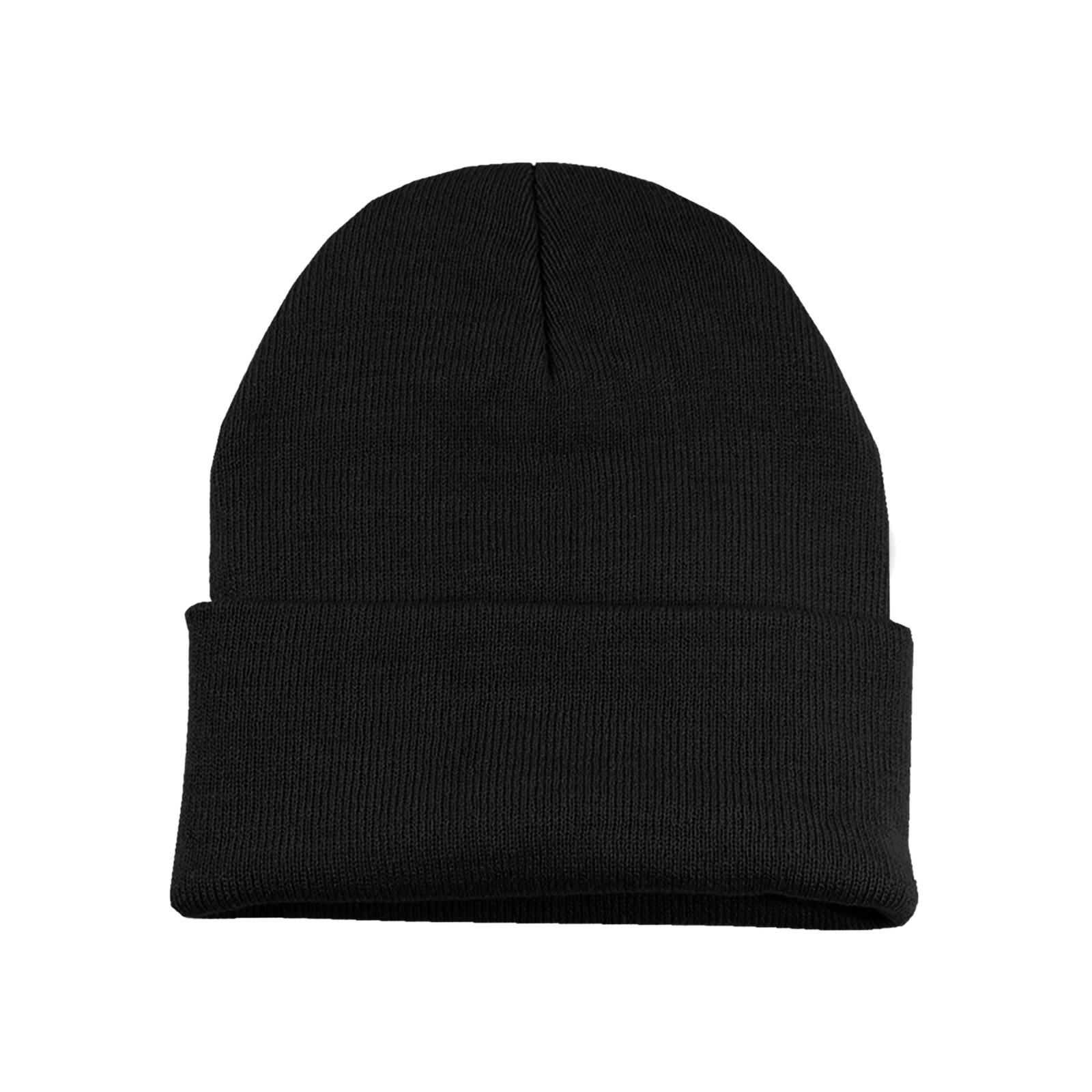 

Cozy Color Satin Bonnet Hats, 1 Piece Outdoor Knitting Warm Hat For Men & Women One Size чёрный