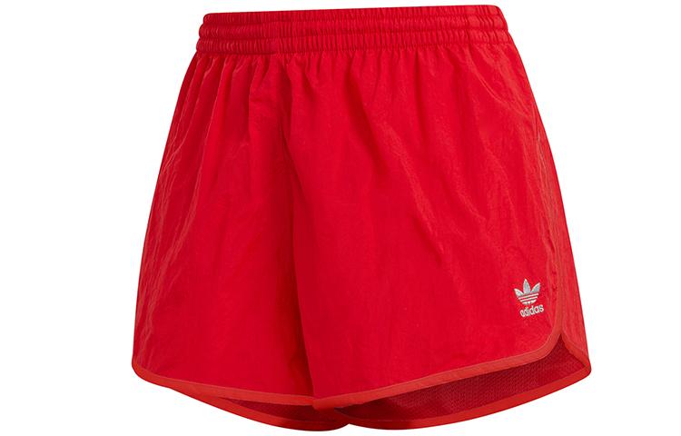 Adidas Originals 3 Stripes Casual Shorts Women s Red Moderate GN2886 32