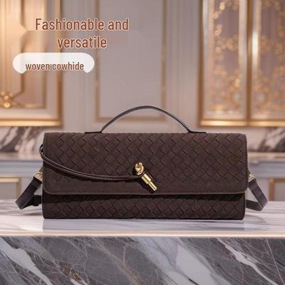 Retro Europäische und Amerikanische Baguette Clutch: Elegante, wasserdichte, verschleißfeste Abend-Schultertasche für Damen