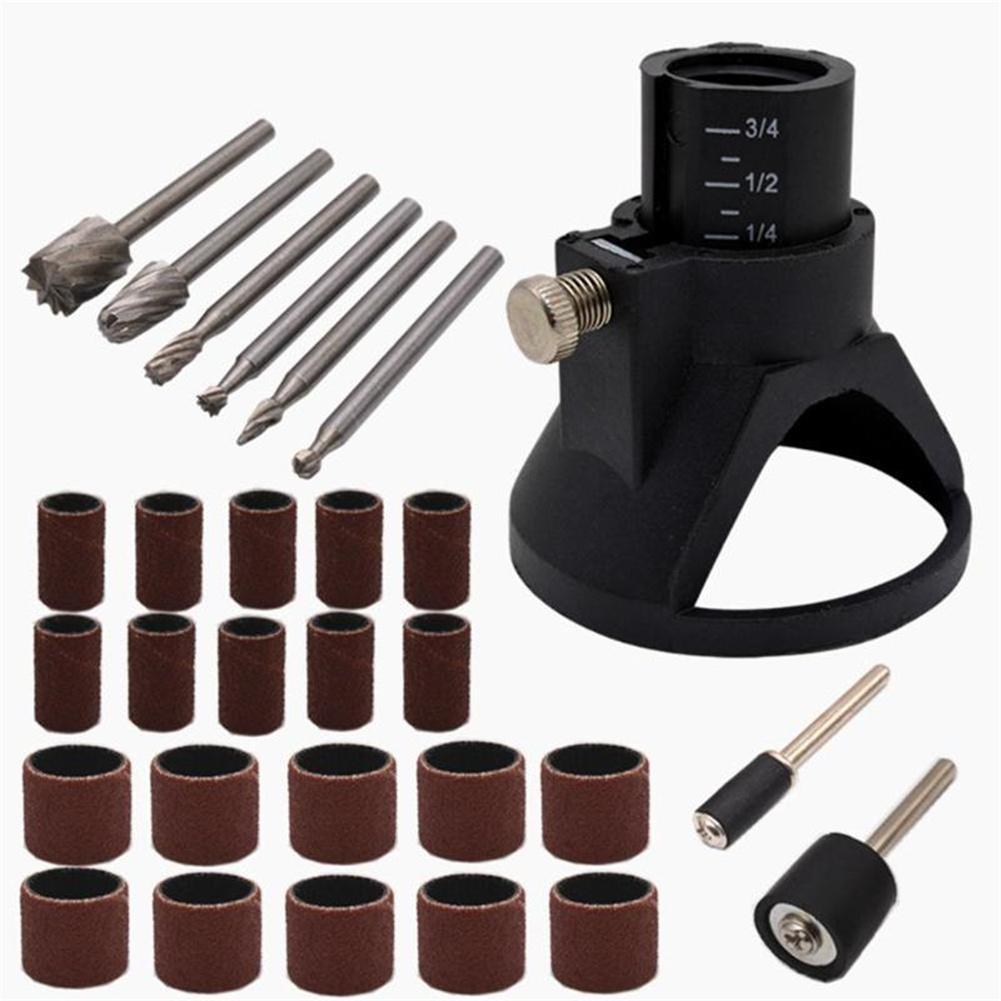 29pcs/set Rotary  Power  Drill Kit Grinding Locator  with Twist Drill Bit Multifunctional Woodworking  Tool