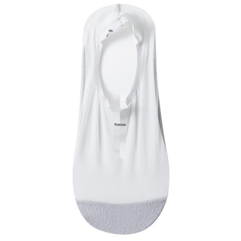 Women's Low-Cut No-Show Ankle Socks - Non-Slip, Breathable, Thin Mesh, Summer Style