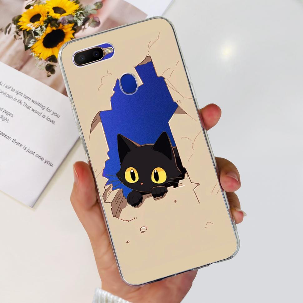 For OPPO A5S Casing AX5s CPH1909 6.2" Cute Cartoon Back Cover Phone Cases For Oppo A 5S OppoA5s Soft TPU Fundas Coque Shell