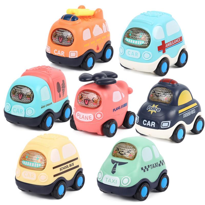 Inertia Kid Car Toy Collection Featuring Police Rescue Vehicles Imaginative Play