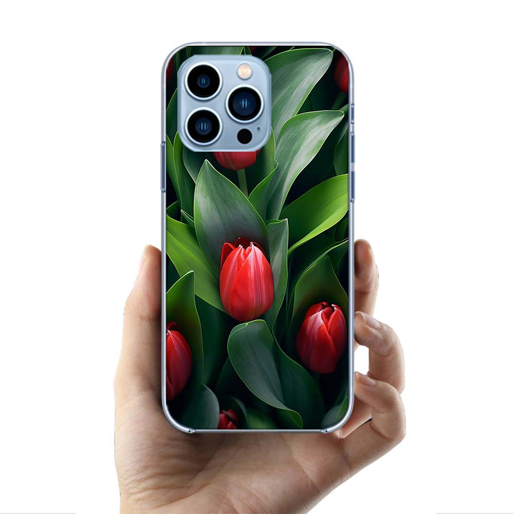 Tulips Are Already In Full Bloom Cases Phone Case For Iphone 17E 16E 17 Air 16 Pro Max 15 Pro 14 Plus 11 13 12 Mini Cover Cases