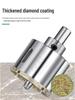 Positioning Drill Bit for Tile, Glass, Marble, and Stone Drilling