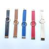 Trendy Leather Cross Bracelet with Magnetic Buckle: Chic Jewelry for Women