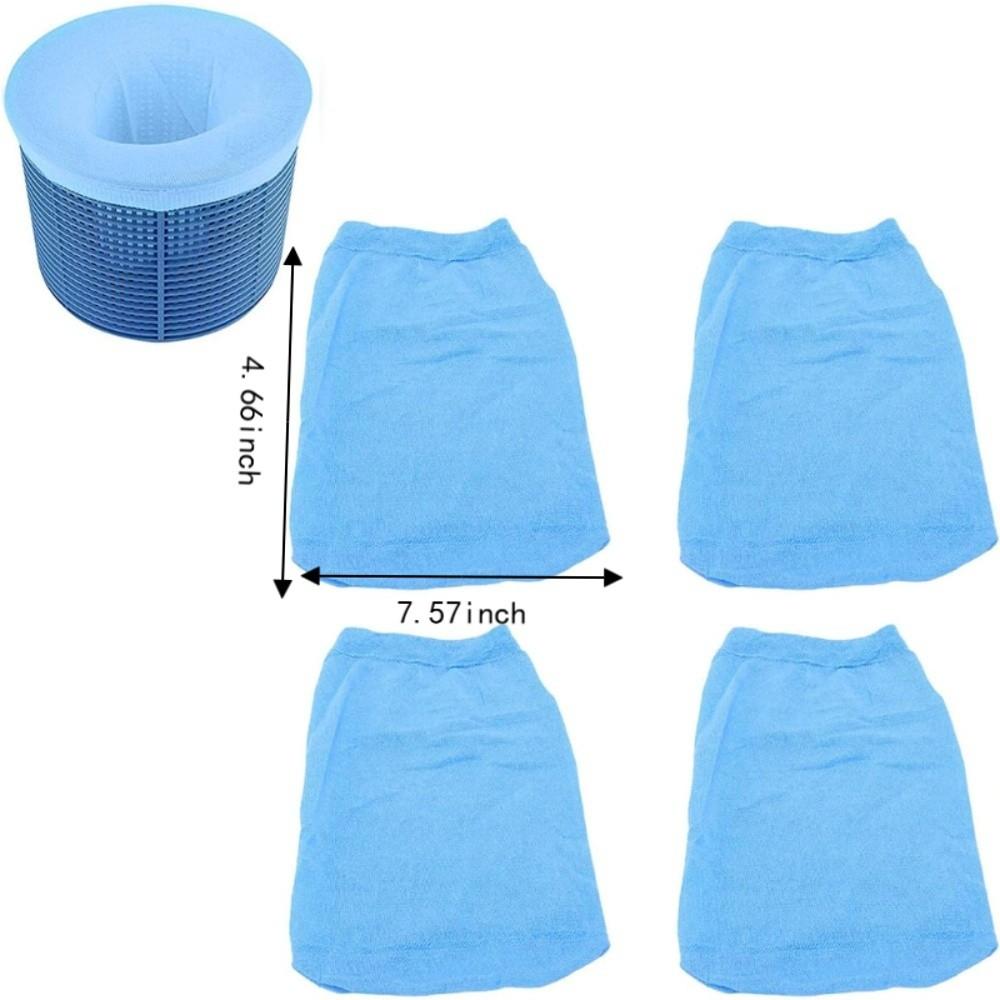 20pcs Blue Micro Filter Bags Micro Filter Pool Vacuum Cleaner Filter For Pool Cleaner