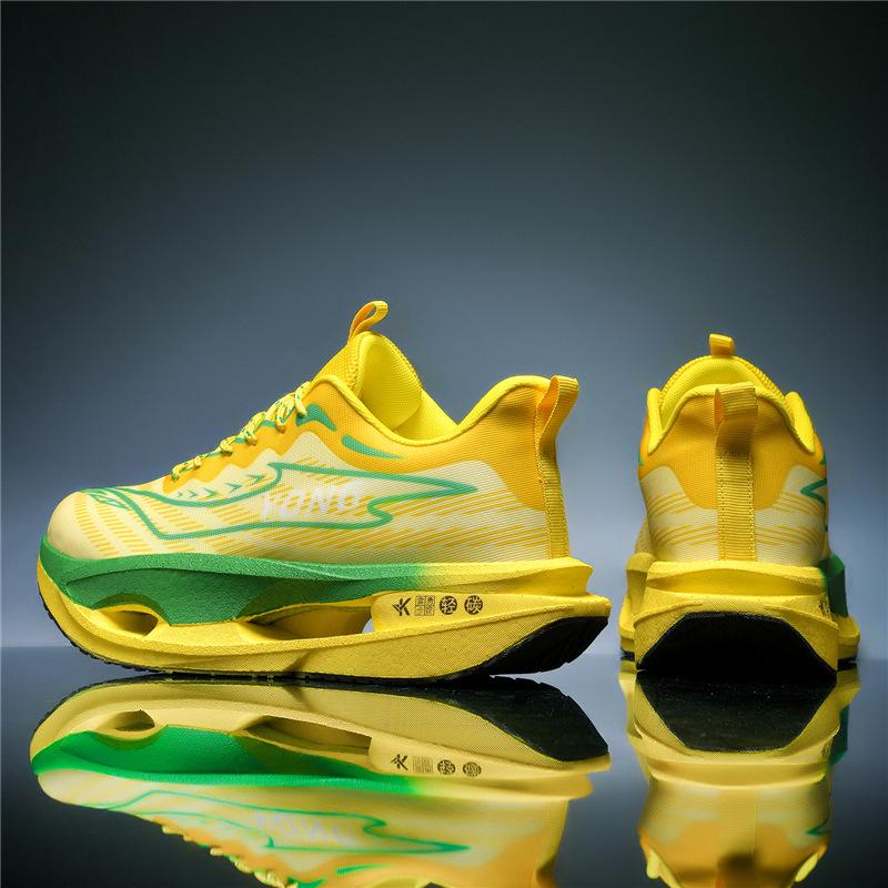 

2025 Кроссовки Мужские Год Змеи Летние Сетчатые Кроссовки Спортивные Кроссовки для Бега с Биологическим Тестом Ультралегкие Для Детей Старшего Возраста 9PRO Карбоновая Подошва 44