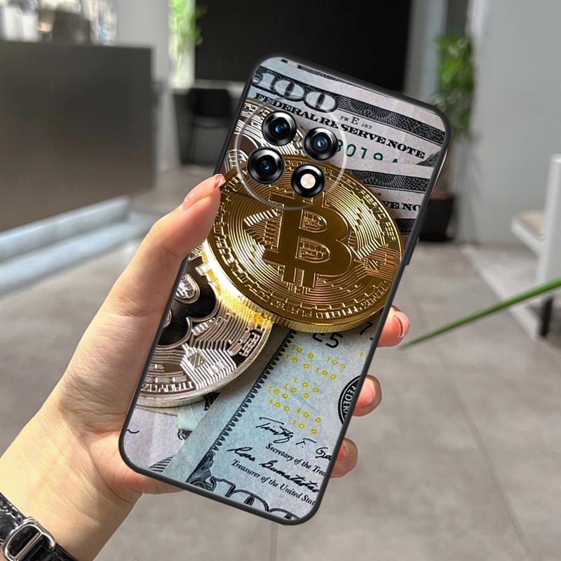 Bitcoin BTC Case For OnePlus Nord CE 5 2 3 4 Lite N20 N30 OnePlus 15 13 12 R 11 10 9 Pro 8T 10T 10R Cover