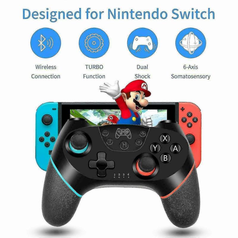 Bluetooth Wireless Gamepad Joystick Switch Pro Game Controller For Nintendo Switch
