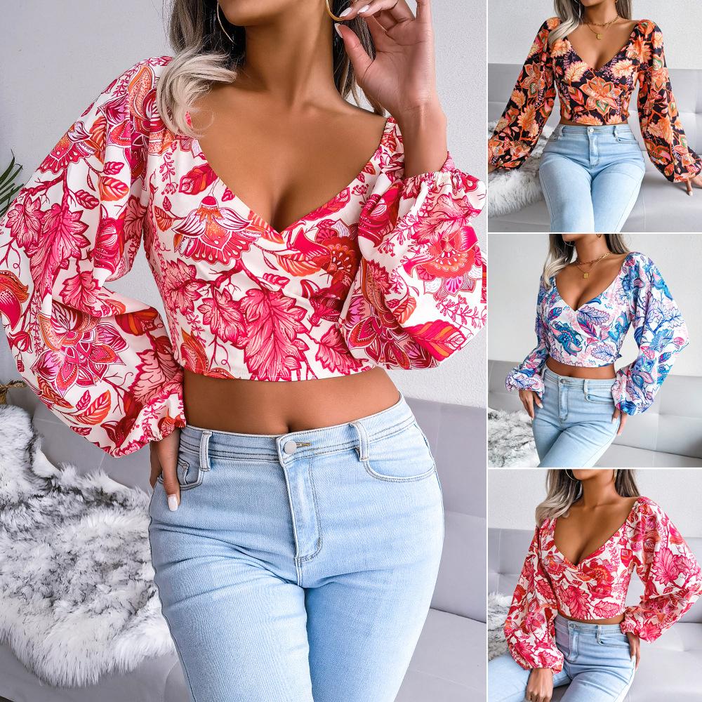 crop top chiffon