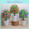 Artificial Murraya Exotica Plant With Plastic Pot For Home Decor And Photography Props