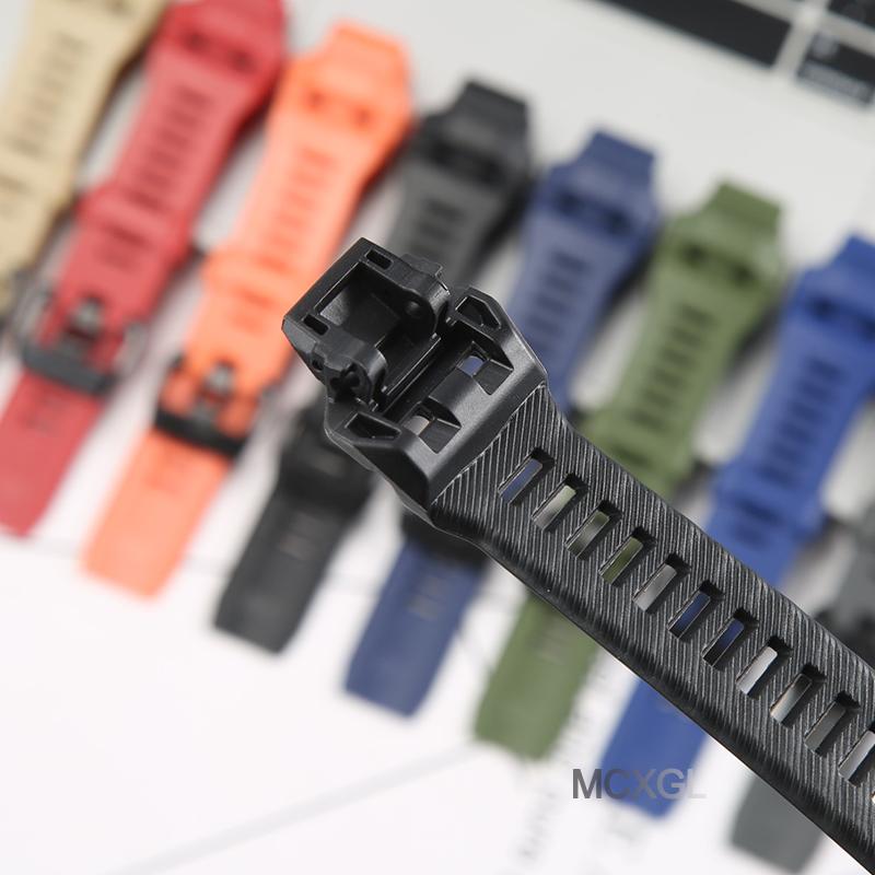 Rubber Strap For Casio G-Squad GBD-H1000-1A7JR Men's Strap GBD-H1000 GBD H1000 Replacement Bracelet