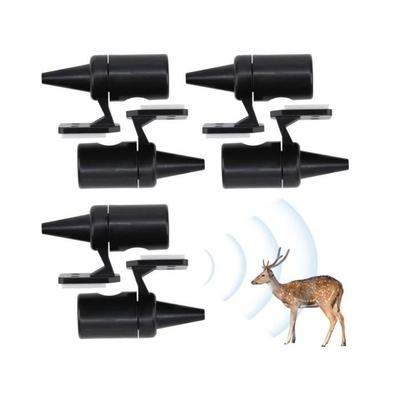 6 Pieces Ultrasonic Anti-Game Whistles Deer Whistles Warning Wildlife Ultrasonic Device REPULSIVE PESTS FOR THE GARDEN
