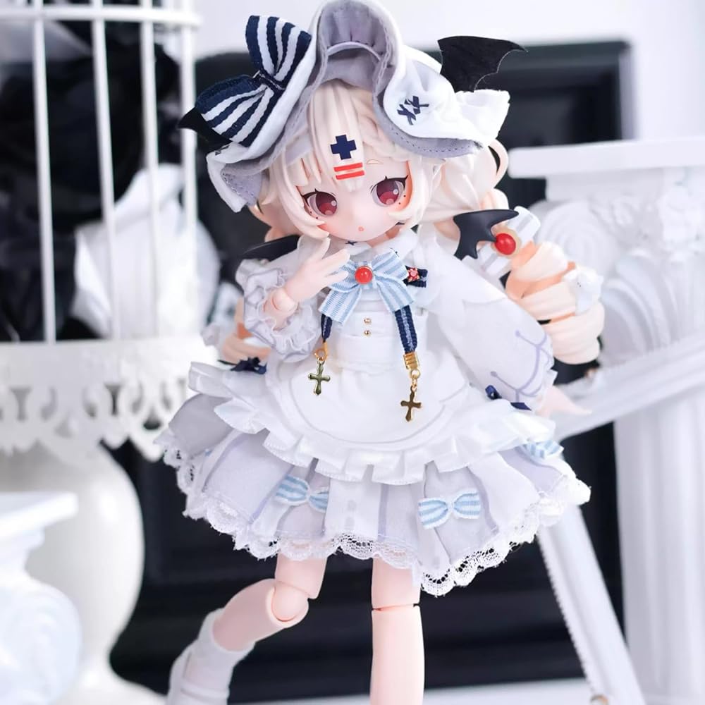 Bahomu Sugary Girls Series MJD Articulated Doll 1/8 Scale 18cm Blind Box Random Girl BJD Figure