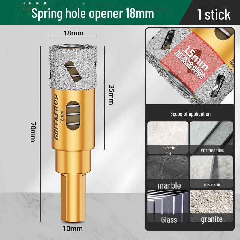 Green Forest Ceramic and Glass Tile Drill Bit