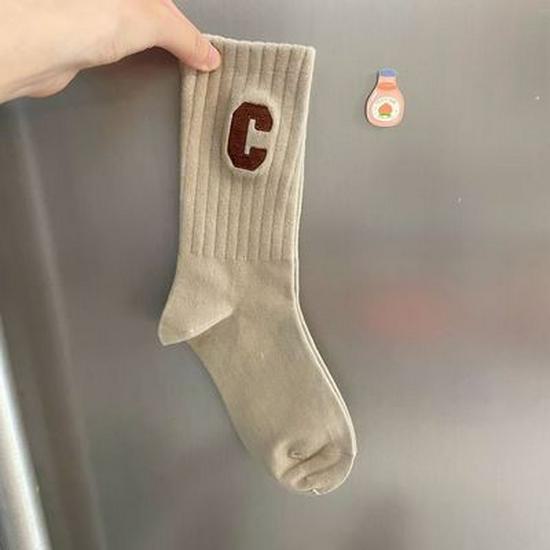 Damen Mid-Tube Sportsocken - Antibakteriell, Deodorant, Herbst/Winter-Stil, Vielseitig, Schlankmachend, Lange Socken