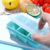 Lid Six Grids Easy To Demold Homemade Frozen Ice Cube Ice Tray Ice-Making Box Ice Mold Cube Mold