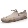 Men's Shoes Breathable Light Anti-slip Outdoor Flat Shoes for Men Casual Driving Shoes Genuine Leather Boat Shoes Soft Sole Footwear