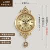 Funky Big Size Wall Clocks Hands Unique Living Desk Golden Wall Clocks Pendulum Modern Horloge Murale Luxury Design TY140YM1C2B2