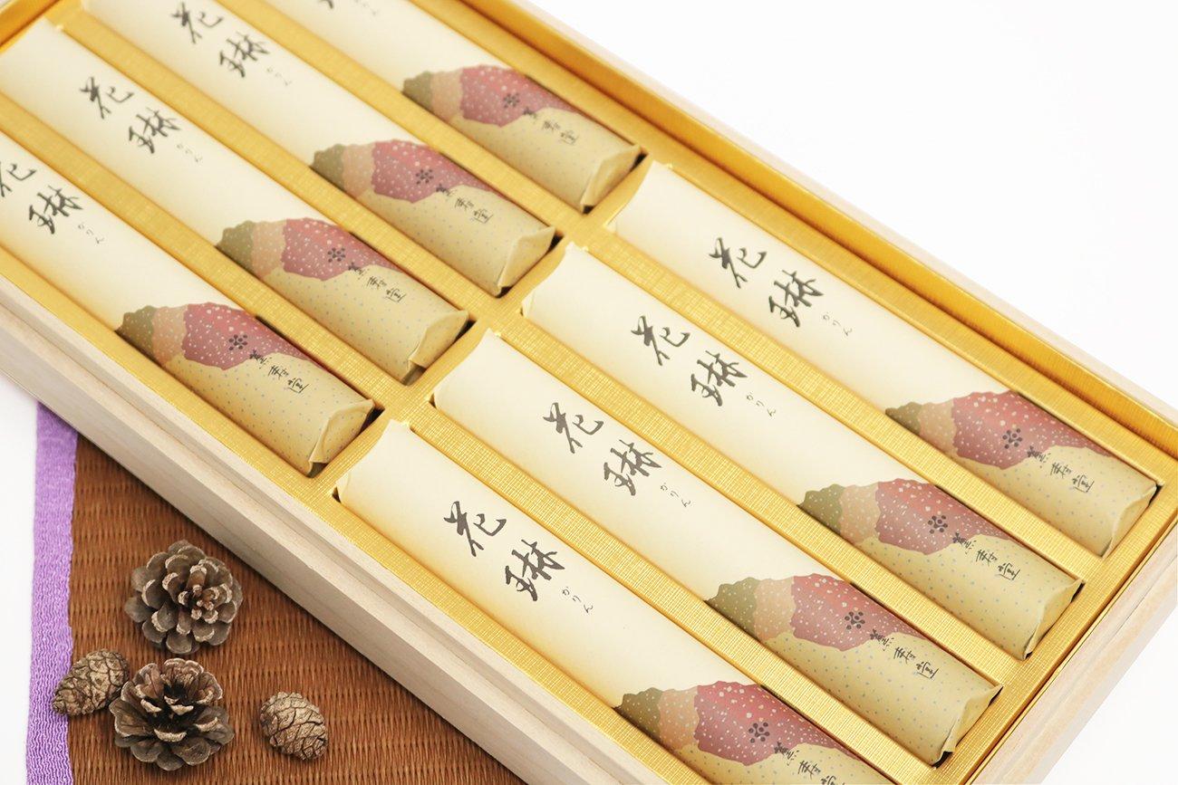 

Karin Series Incense by Kunjudo, Karin, Paulownia Wood Box, 8 Short Sticks, #26