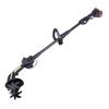 Cordless Tiller Cultivator Rechargeable Electric Garden Tiller Battery Powered Rototiller with 2 Batteries for Lawn