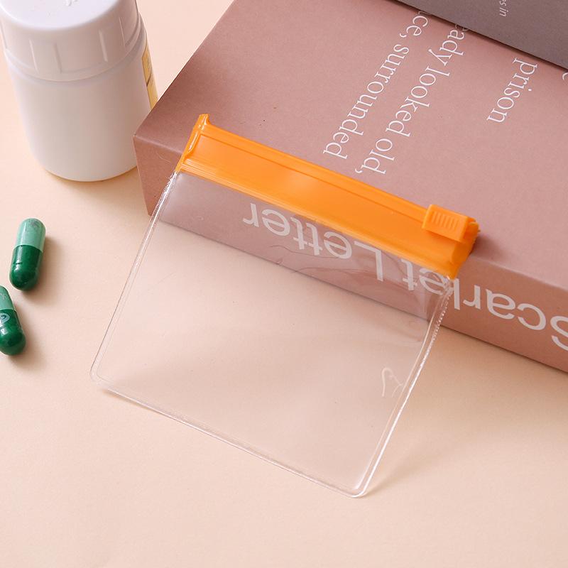 20Pcs Reusable Zippered Pill Pouch Bags Portable Travel Mini Small Med Organizer Waterproof Lightweight For Daily Medication