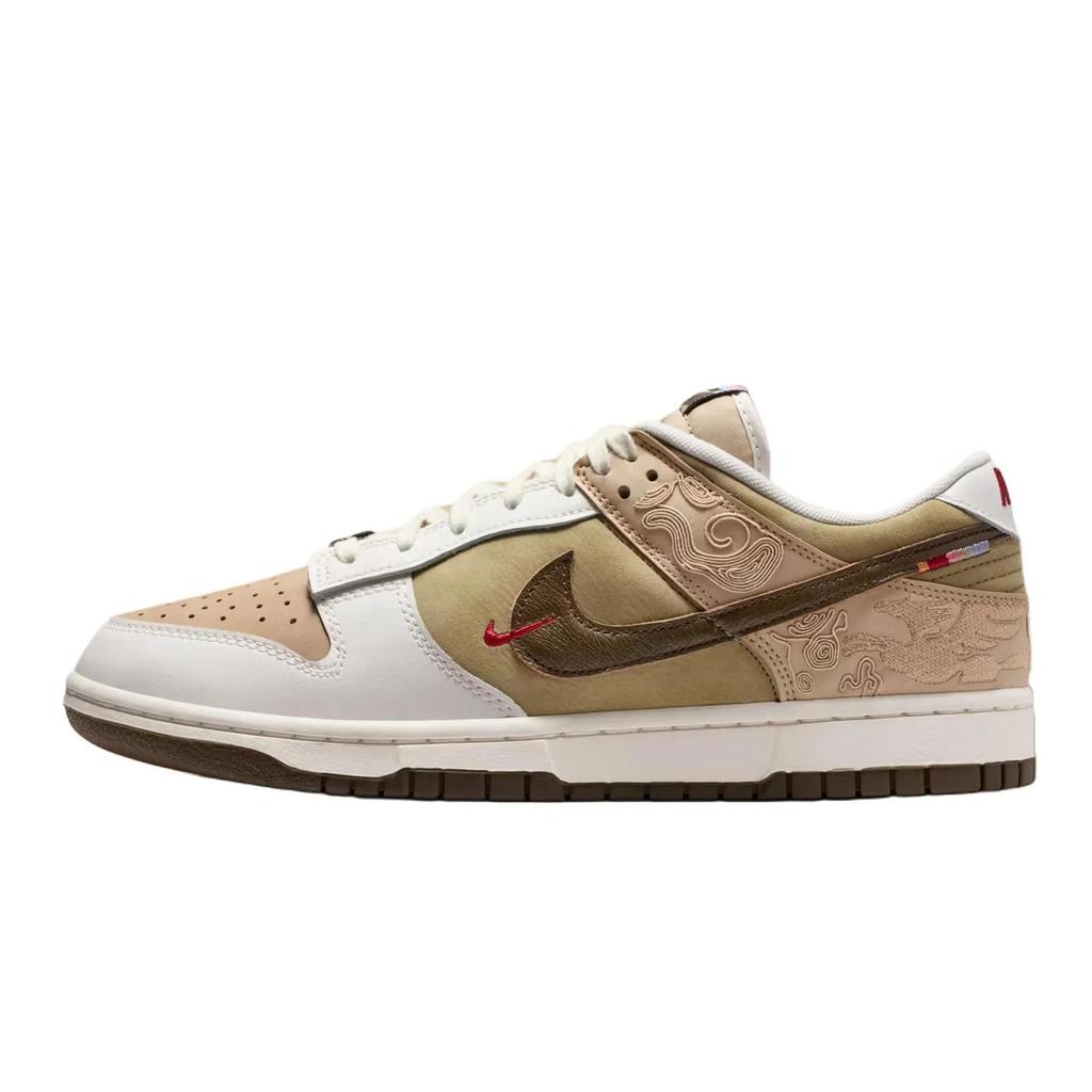 Nike Scarpe Skateboard Dunk Pegasus Pack Low top da Uomo Verde Bianco Giallo IQ1118-220(Team80-S-BOX)