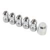 Wheel Lock Set with Key 82215711 Anti Theft Locking Lug Nuts Replacement for JL JT 2018 2025