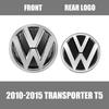 2026 Hot 1/2pcs For Volkswagen VW Transporter T5 2010 2011 2012 2013 2014 2015 Car Front Grill Badge Rear Trunk Emblem Cover Accessories ET1