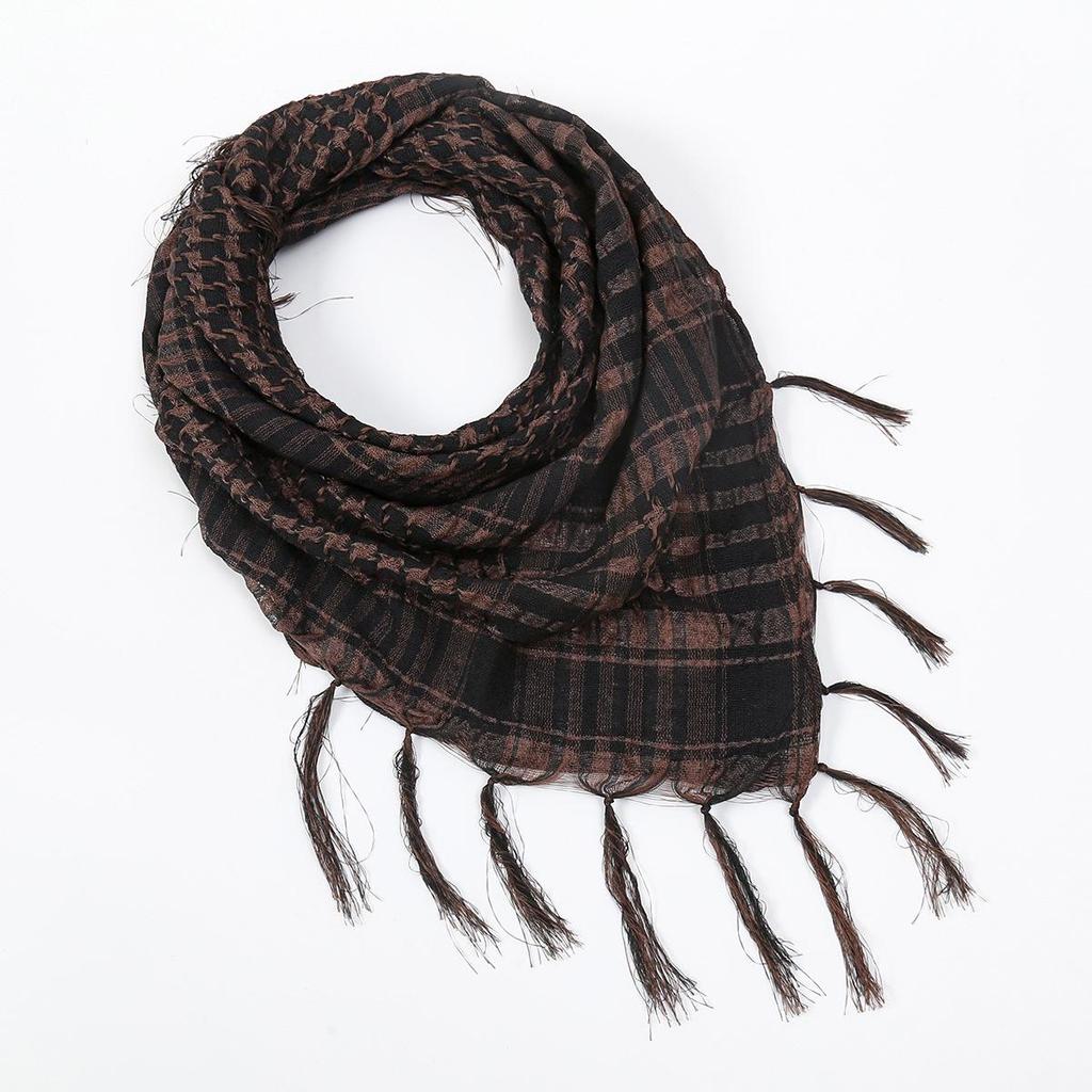 Multifunctional Tactical Outdoor Scarf: Windproof, Sandproof Square Scarf, Neck Gaiter, and Headband