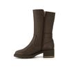 DakS Women S 5cm Buckle Comfort Half bootS Dlh302ga20 Brown 