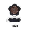 Black Cement Tableware Dinner Plate stone Sashimi sushi Disc Dry Ice Tray Plate Dessert Plates Dim Sum Dish Steak Plates Bowl