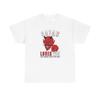 Satan Loves You Graphic T Shirt Funny Unisex Heavy Cotton Tee