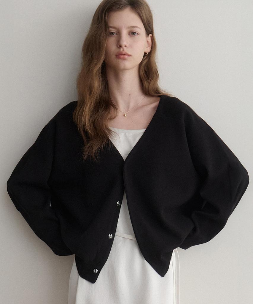 LENAV Even Knit Cardigan (Black)