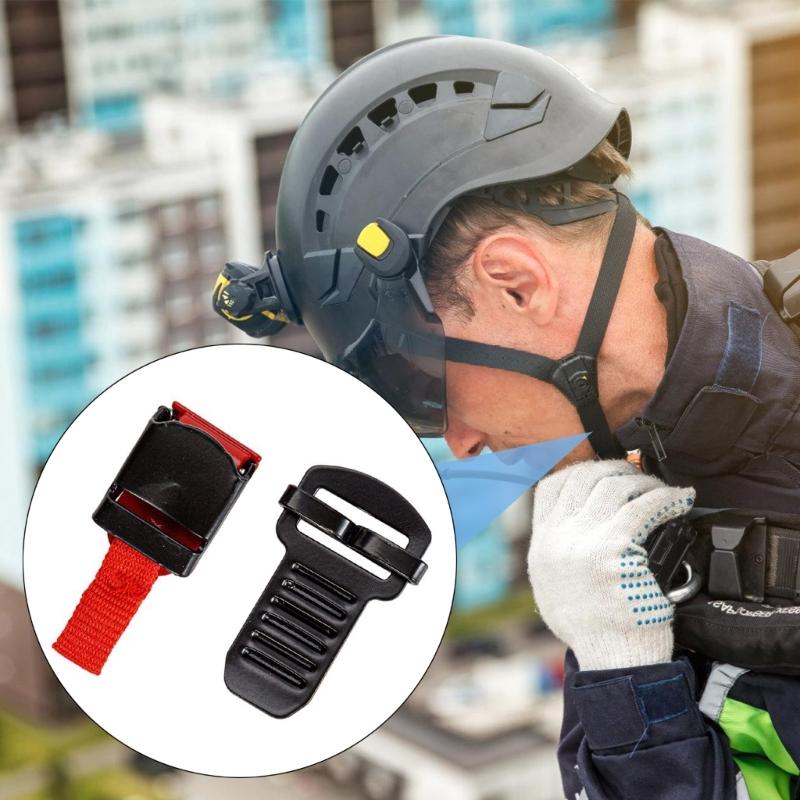 Speed Release Chin Strap Buckle for Helmets Motorcycle Quick Clip Full Helmets Quick Disconnection for Safe Helmets Wear