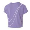 Nike Breathable Casual Short Sleeve T-Shirt Women Tops Purple HF9457-527