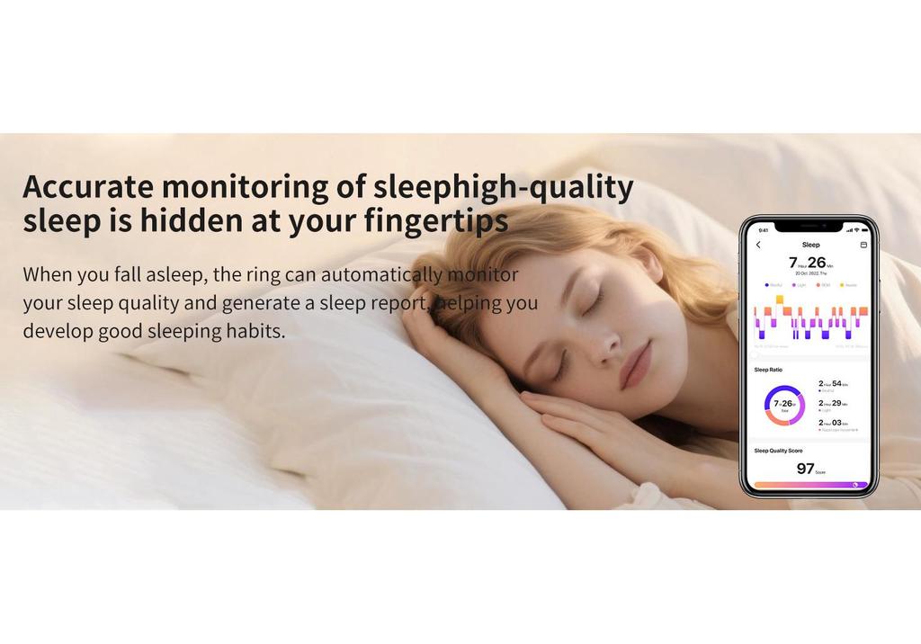 V10 Smart Ring: Heart Rate & Blood Oxygen Monitor, Sleep & Sports Tracker, Waterproof Enamel Design