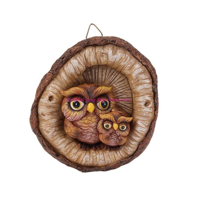  Unique Owl and Garden Gnomes Pendant for Yard Decors and Tree Hanging Ornaments