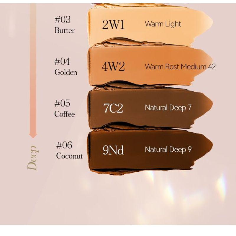 MLSMILE - Foundation Stick - 6 Colors