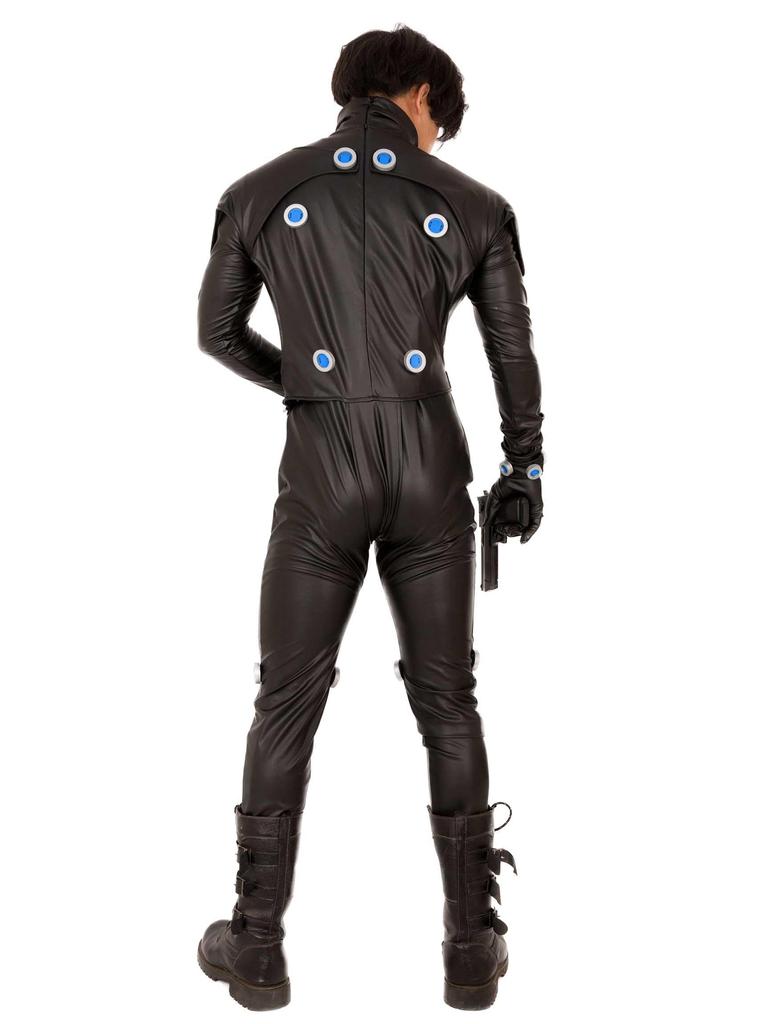 Miccostumes Herren-Anime-Charakter-Cosplay-Overall (Größe S)