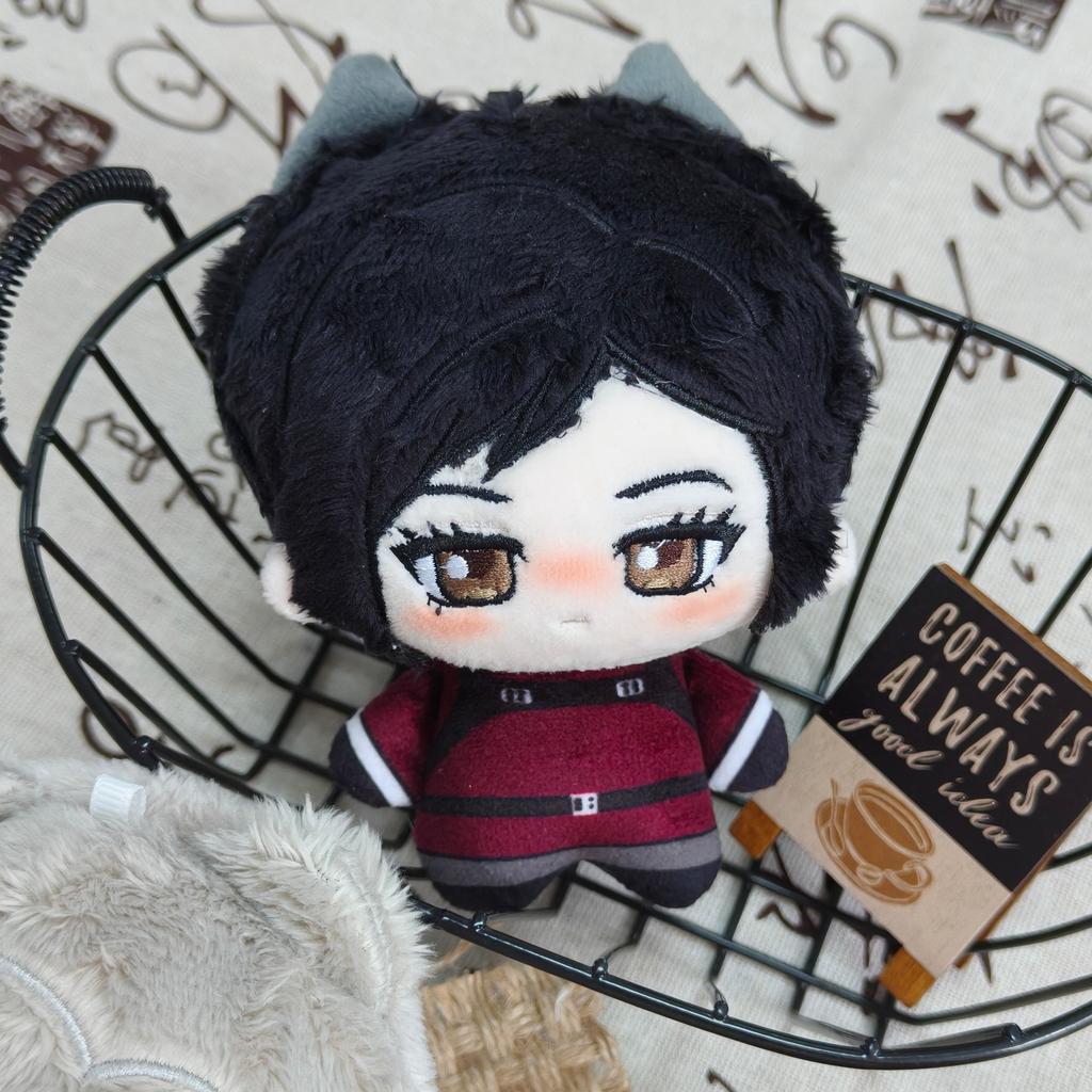 10cm Evil Requiem Grace Ashcroft Plush Doll with Ear Printed Fans Gifts Cute Ada Leon Stuffed Toy Pendant Doll Backpack Collect