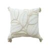 Wabi-sabi Wind Hermit Natural Wind Tufted Ring Velvet Leaf Pillow Cushion