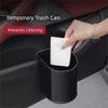 2Pcs Multi-Functional Car Seat Back Cup Holder Car Door Storage Box Trash Bags Storage