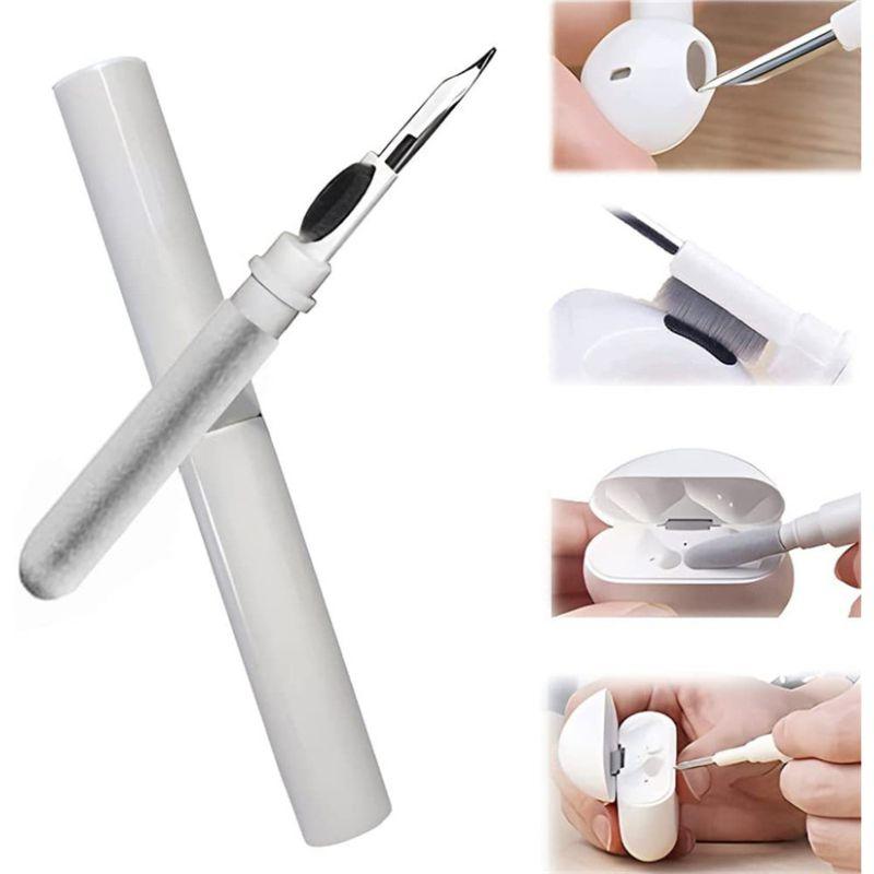 3 IN 1 Earbuds Cleaning Kit Portable Cleaner Pen for AirPods Pro 1/2/3 Bluetooth Earphone Phone Tablet Dust Removal Tool