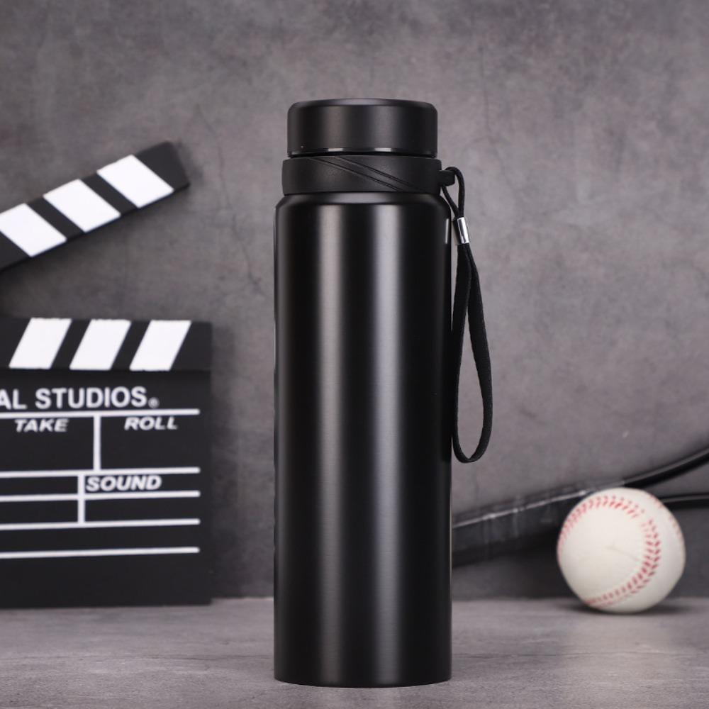 Large Capacity Vacuum Flasks 800/1000ml Thermos Cup Drinkware Insulated Bottle Outdoor