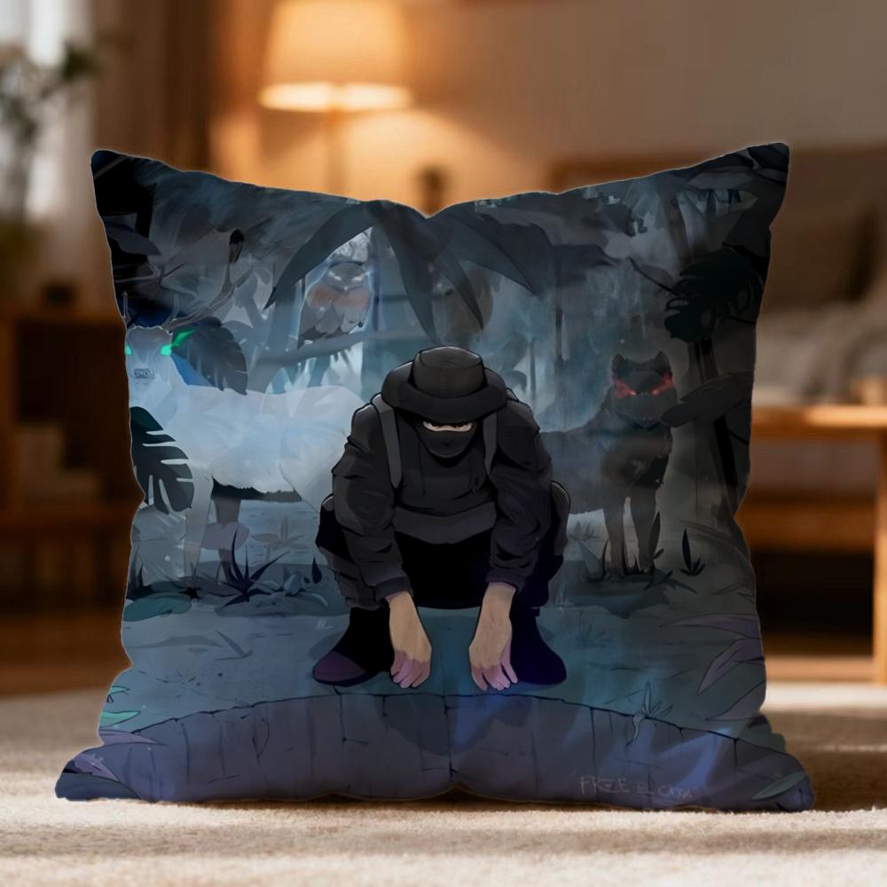 Popular B-BBeny Jr Cushion Cover Soft Washable Pillow Case Multi-Scene for Couch Bed Travel Office Use
